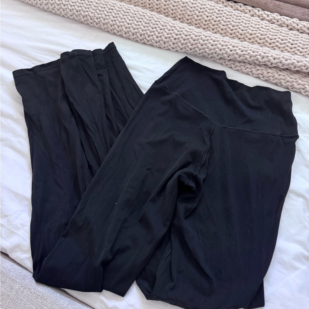 Aerie offline flared pants large